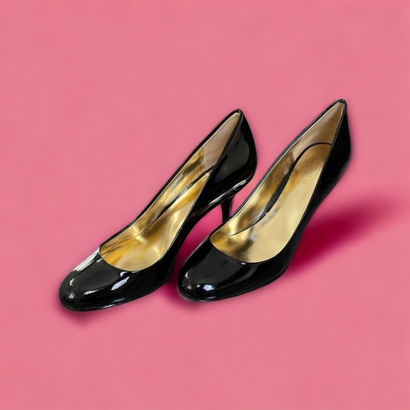 NWT Coach patent leather heels size 6.5 - Picture 3 of 6